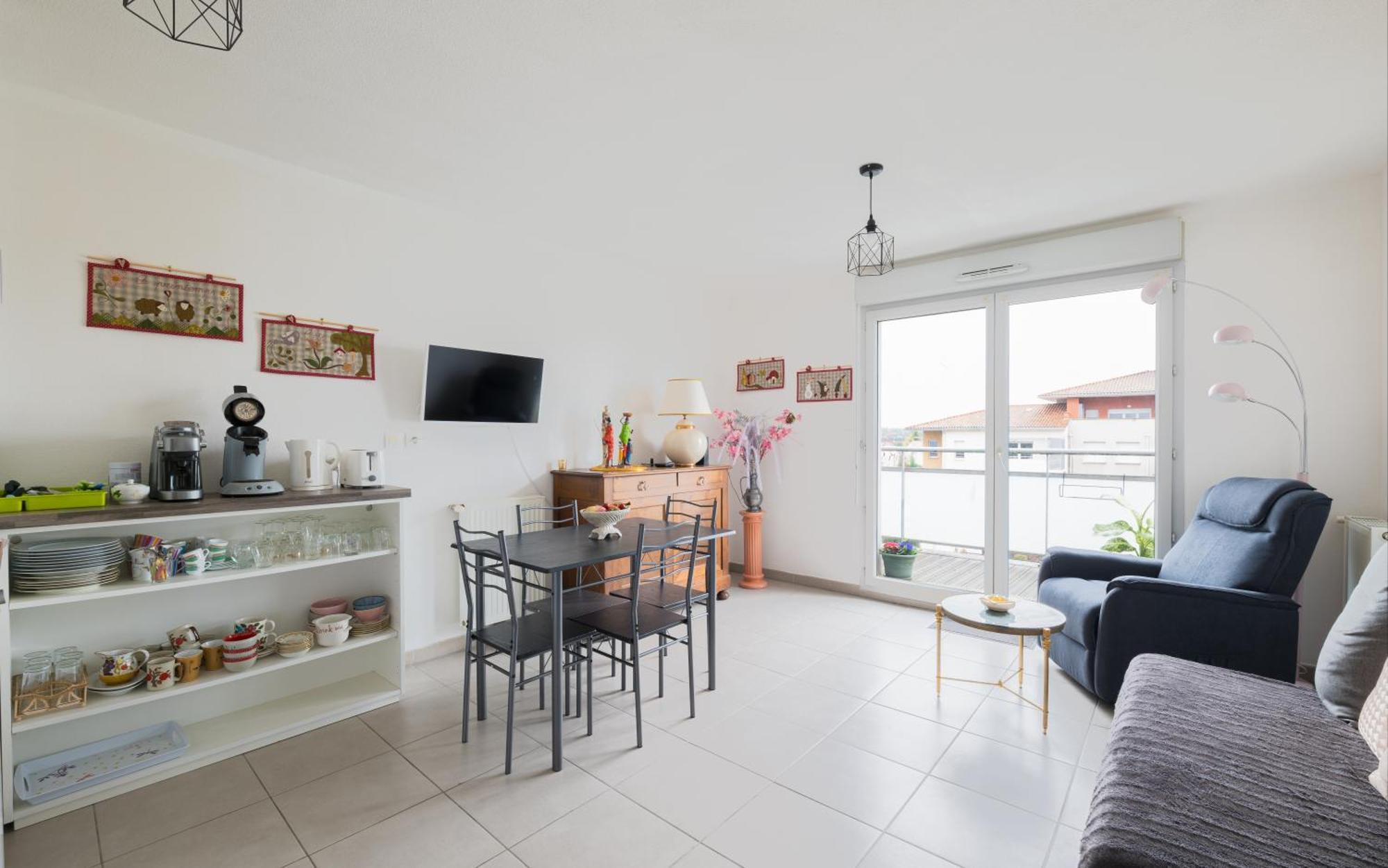 T2 Calme & Charmant Proche De Toulouse - A 2Min Du Campus Tbs Quint-Fonsegrives Luaran gambar